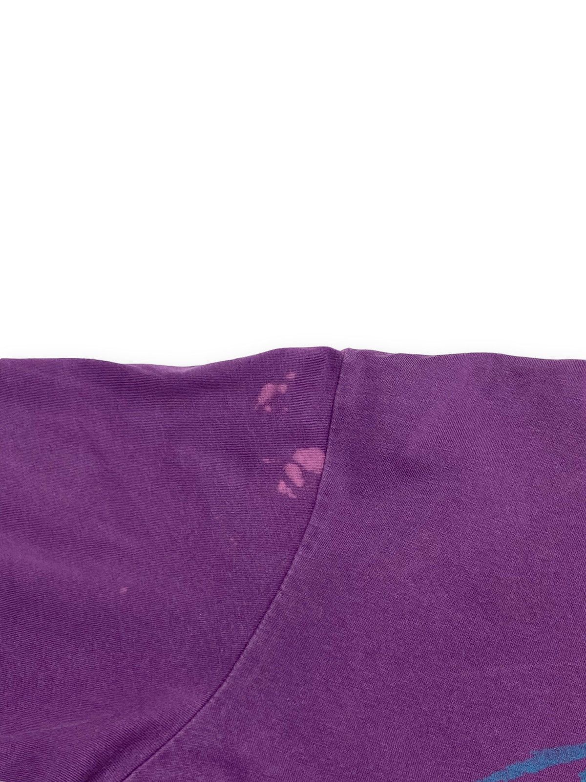 Diesel Vintage DIESEL Big Logo Punk Head Purple T Shirt Size US L / EU 52-54 / 3 - 6 Thumbnail