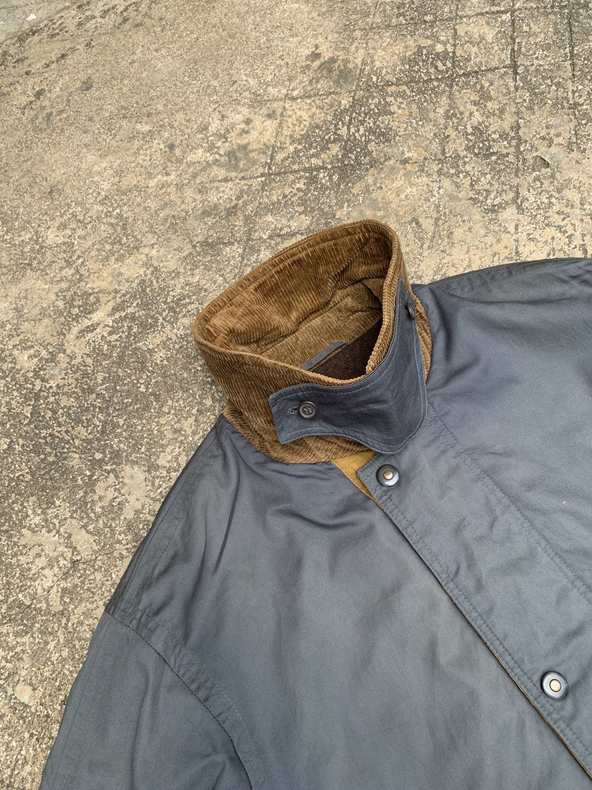 Japanese Brand × Vintage 1990s Poulbot Green Quilted Winter Motorcycles Parka Jacket Size US L / EU 52-54 / 3 - 3 Thumbnail