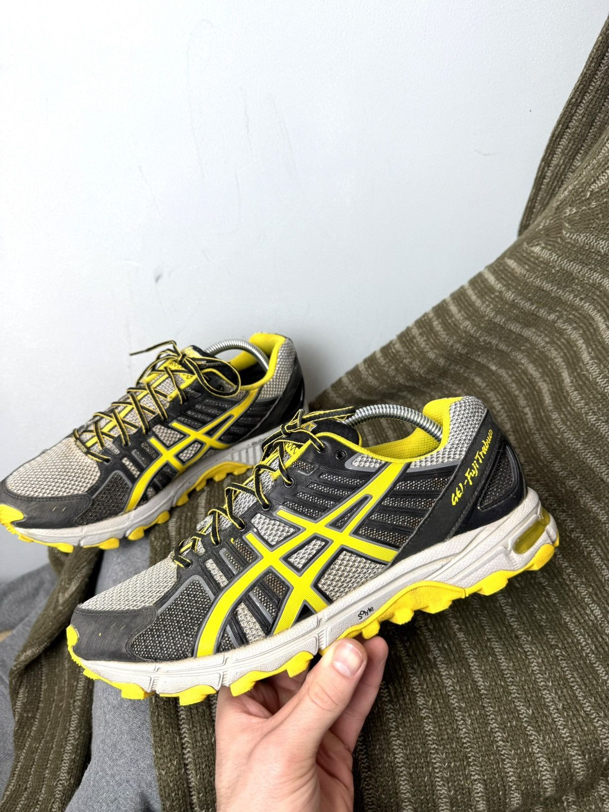 Asics Rare! Asics Gel Fuji Trabuco Gore tex Sneakers Kiko Size US 9.5 / EU 42-43 - 2 Thumbnail