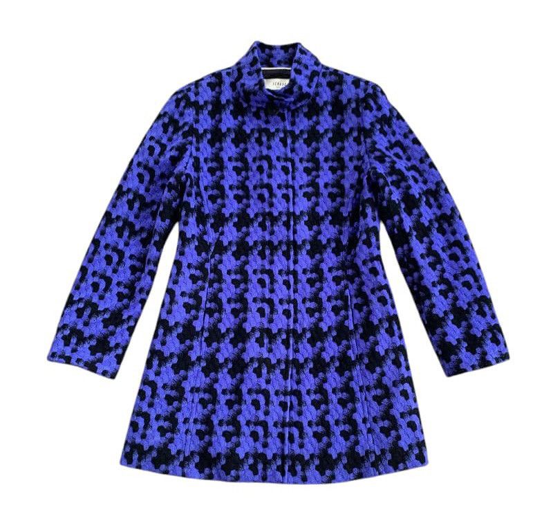 Art Comes First × Louis Feraud Cozy Nice Pattern Feraud Paris Blend Wool Jacket Size S / US 4 / IT 40 - 1 Thumbnail