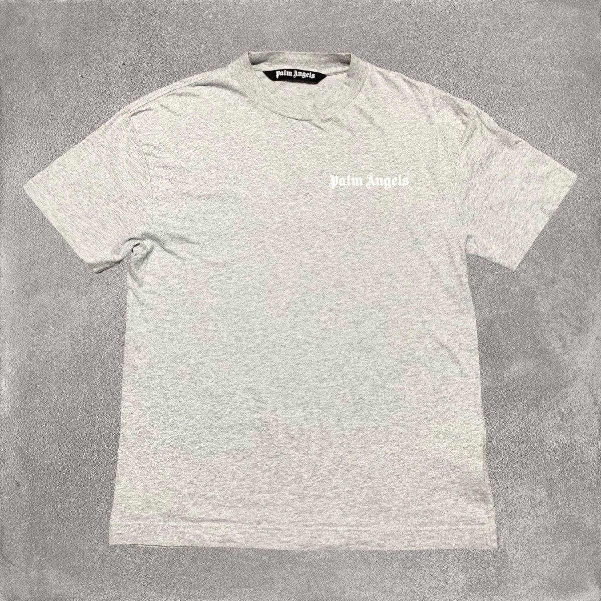 Represent Clo. Palm Angels Medium Classic Logo Grey Tee Size US M / EU 48-50 / 2 - 1 Thumbnail