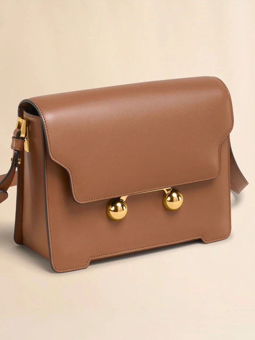 Marni o1w1db11125 Size :OS /Trunkaroo Medium Shoulder Bag in Brown Size ONE SIZE - 2 Thumbnail