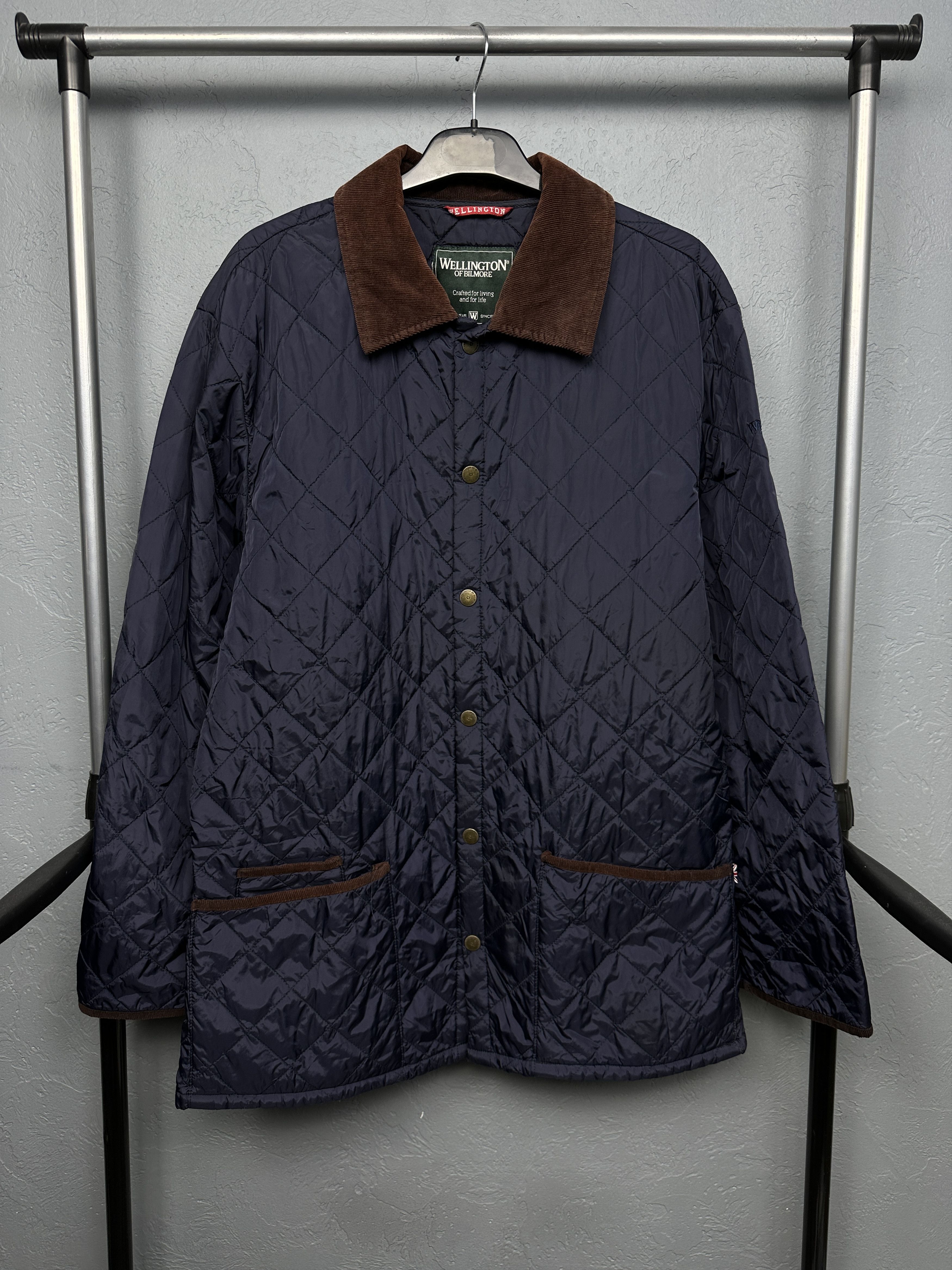 Other Wellington Of Bilmore Mens Quilted Jacket Size US XL / EU 56 / 4 - 1 Thumbnail