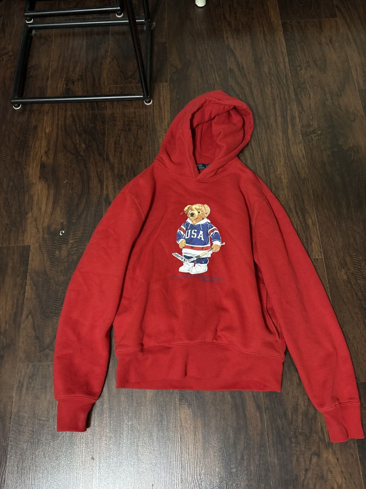 Polo Ralph Lauren Polo ralph lauren red hockey bear hoodie Size US S / EU 44-46 / 1 - 1 Thumbnail