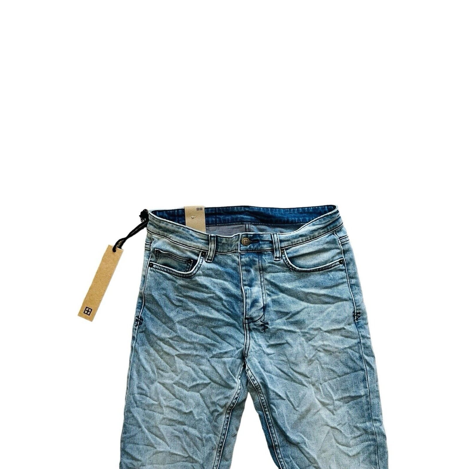Ksubi Ksubi Jeans Mens Hazlow Straight Fit Blue Size 30/32 Size US 30 / EU 46 - 2 Thumbnail