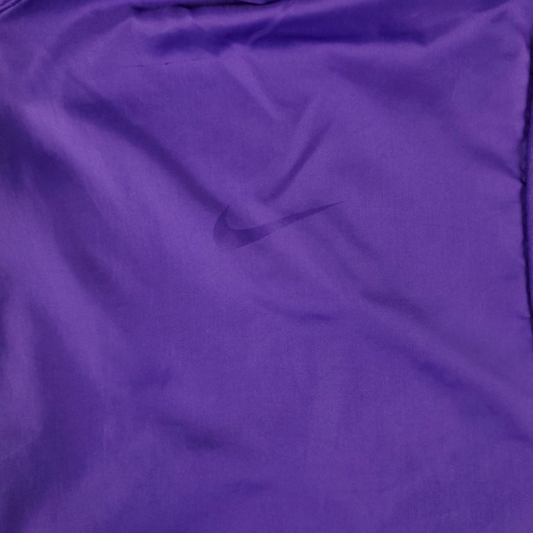 Nike Nike Jacket Womens L Purple 1/2 Zip Windbreaker Logo Swoosh Casual Sports Windbreaker Womens Size L / US 10 / IT 46 - 2 Thumbnail