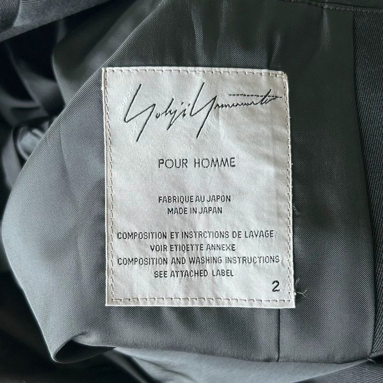 Yohji Yamamoto Yohji Yamamoto 02aw leather buckle zipper suit-2505 Size US M / EU 48-50 / 2 - 6 Thumbnail