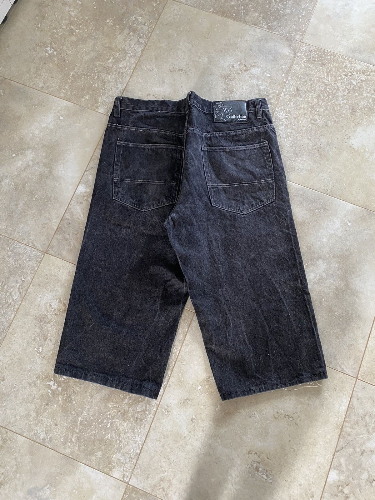 Southpole Vintage Rare SouthPole Baggy Shorts Rap Size 38 Navy Black Size US 38 / EU 54 - 5 Thumbnail