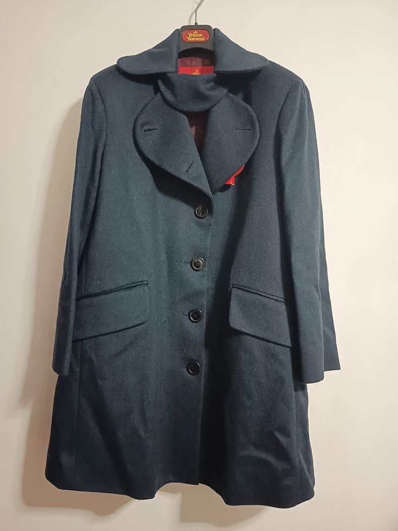 Vivienne Westwood Vivienne Westwood Love takes a woolen coat Size M / US 6-8 / IT 42-44 - 1 Thumbnail