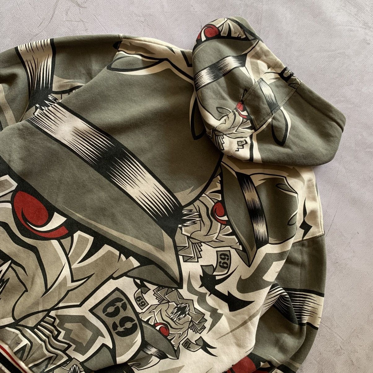 Other Joker Brand Full Print Zip Hoodie | Estevan Oriol Size US M / EU 48-50 / 2 - 9 Thumbnail