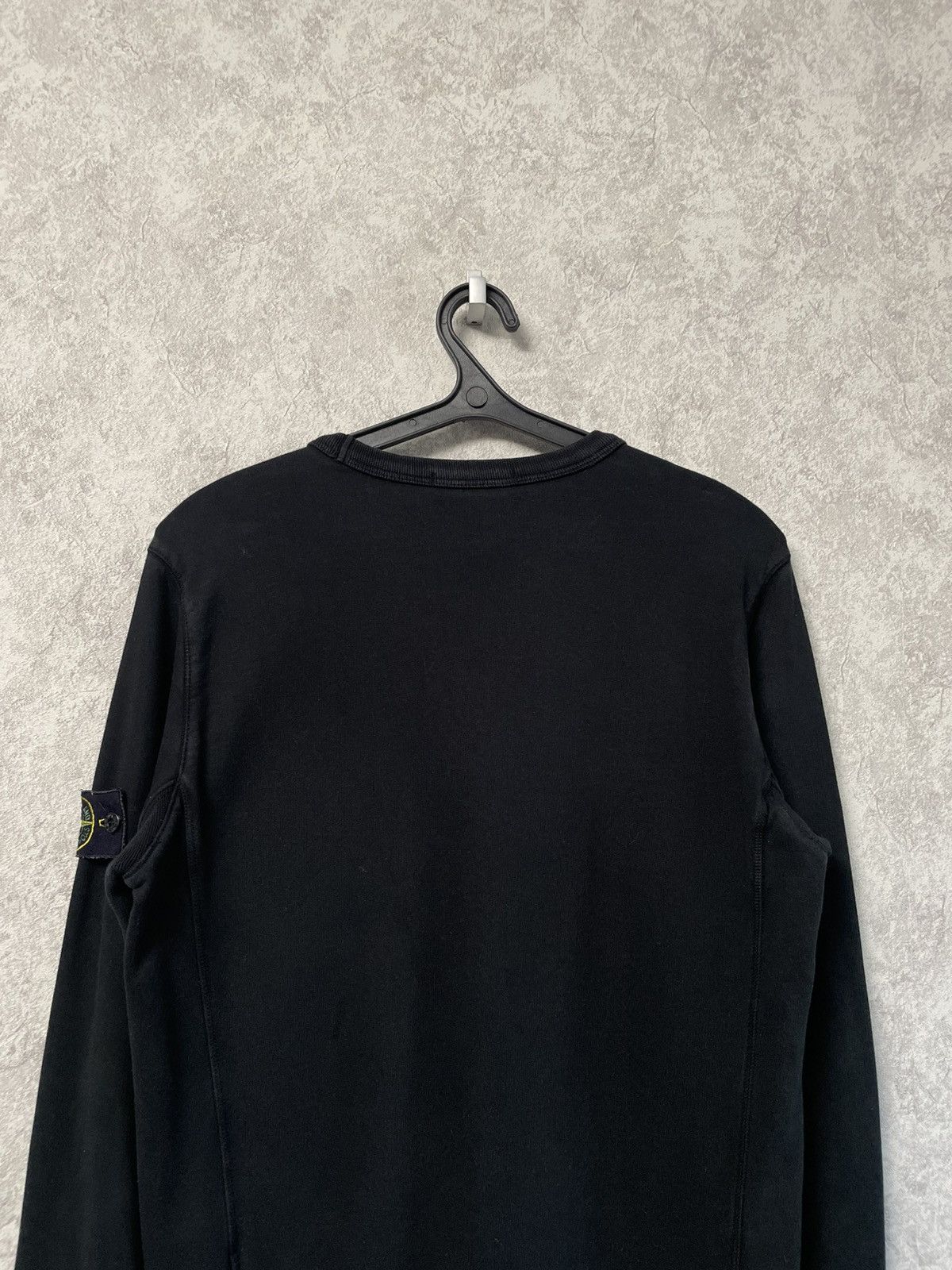 Stone Island Stone Island Black Sweatshirt Crewneck With Patch Size US M / EU 48-50 / 2 - 16 Thumbnail