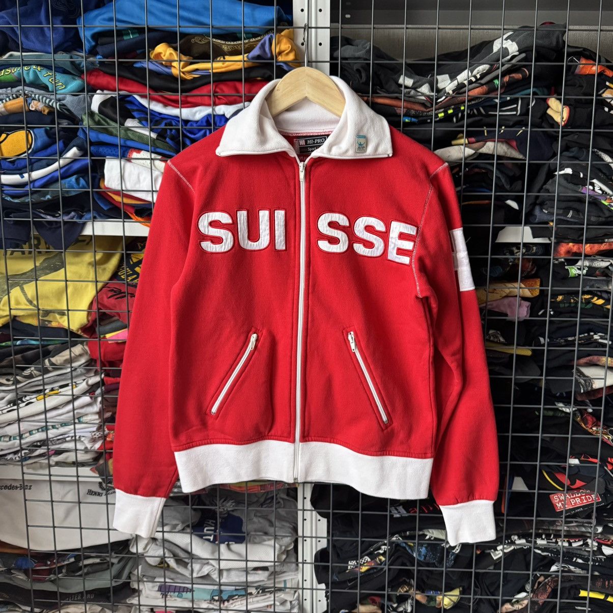 Vintage Vintage Federrer Switzerland Hi-Pro ATP World Tours Jacket Size US S / EU 44-46 / 1 - 1 Thumbnail