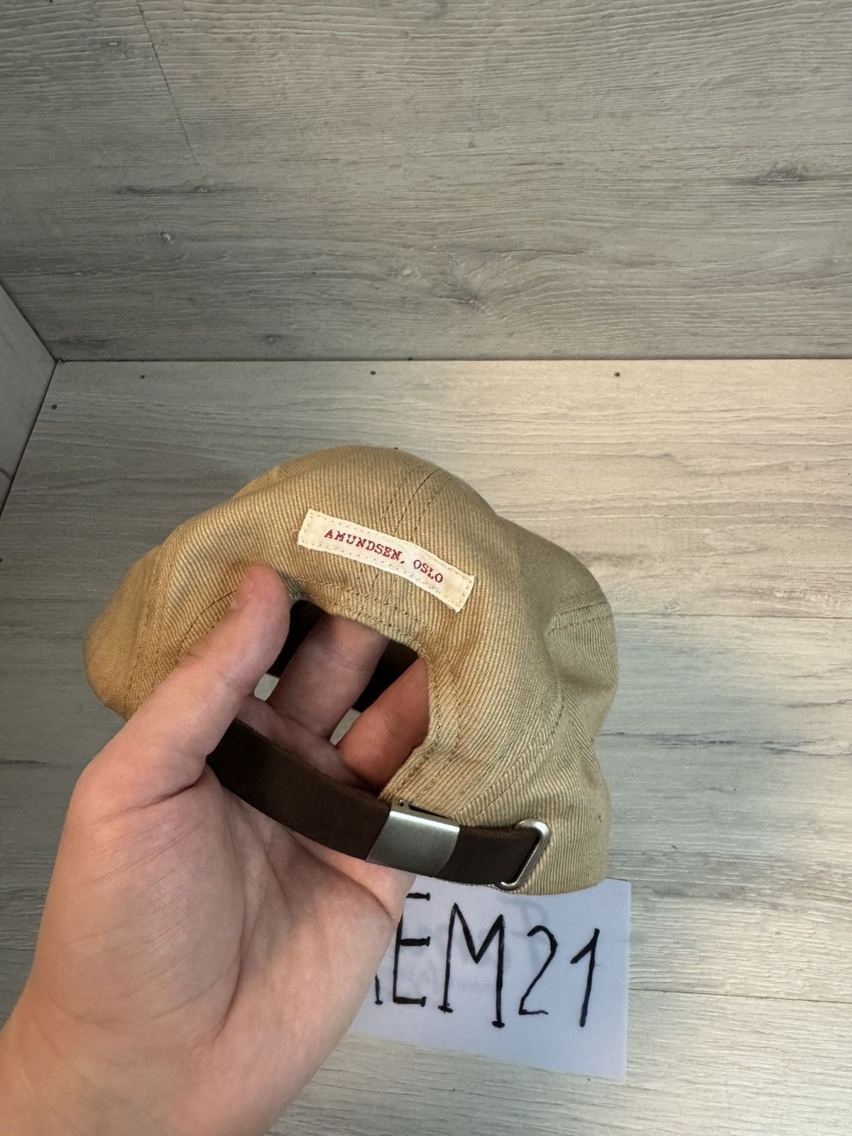 Amundsen Amundsen 5 panel cap hat Size ONE SIZE - 3 Thumbnail