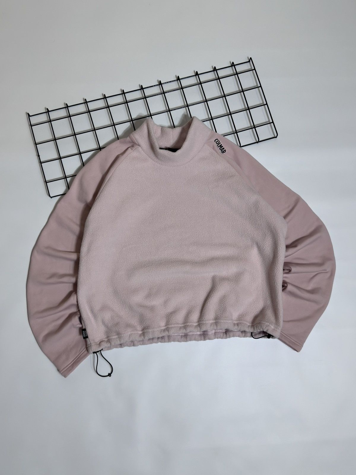 Colmar Colmar Cropped Fleece Pullover in Pale Rose - Size XL Size XL / US 12-14 / IT 48-50 - 1 Thumbnail