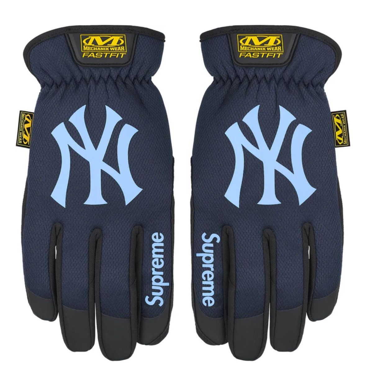 Supreme Supreme Mechanix FastFit MLB Team Gloves Black White Sox