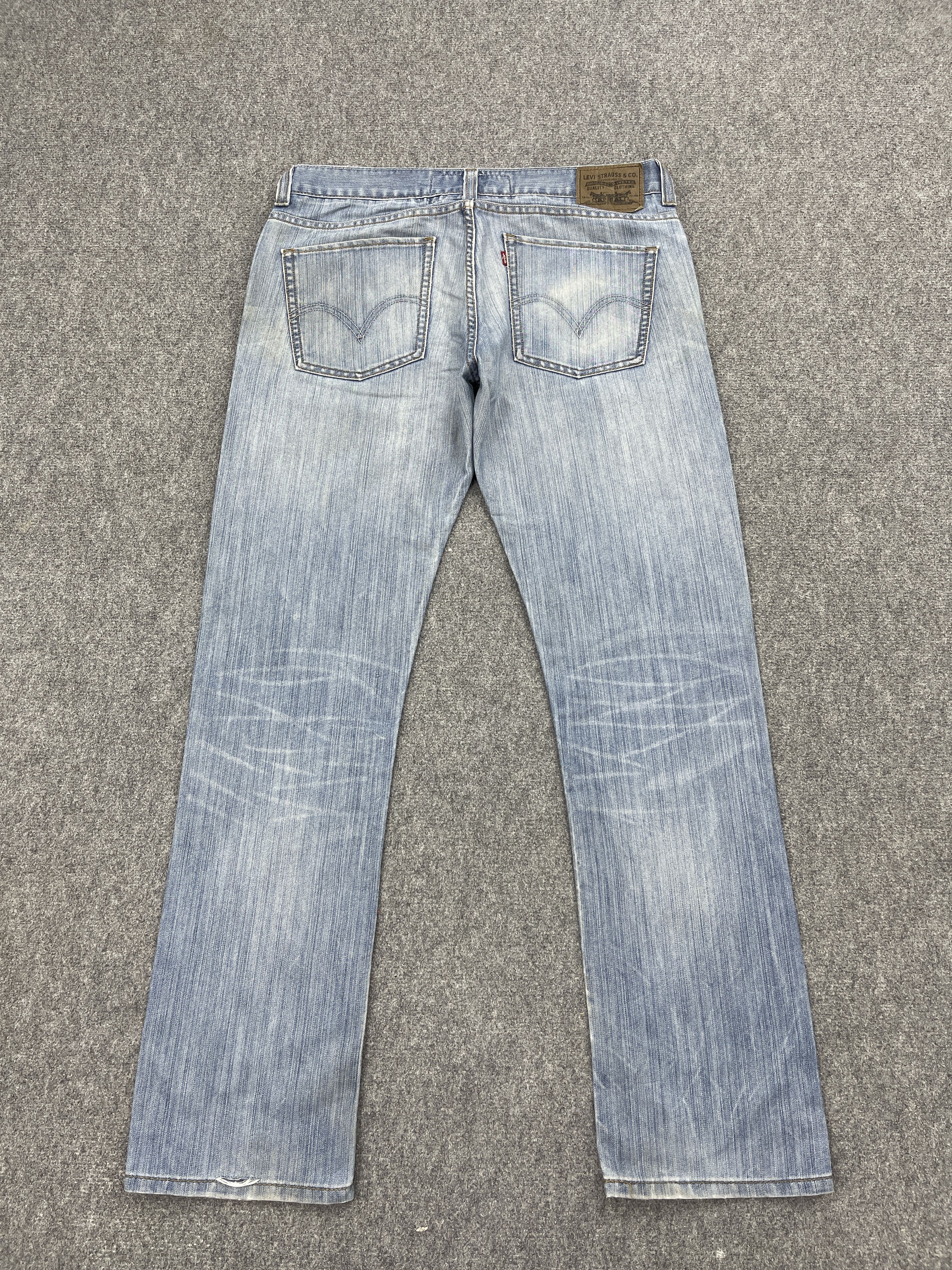 Levi's × Vintage Vintage Levis 511 Faded Blue Jeans DP2486 Size US 36 / EU 52 - 3 Thumbnail