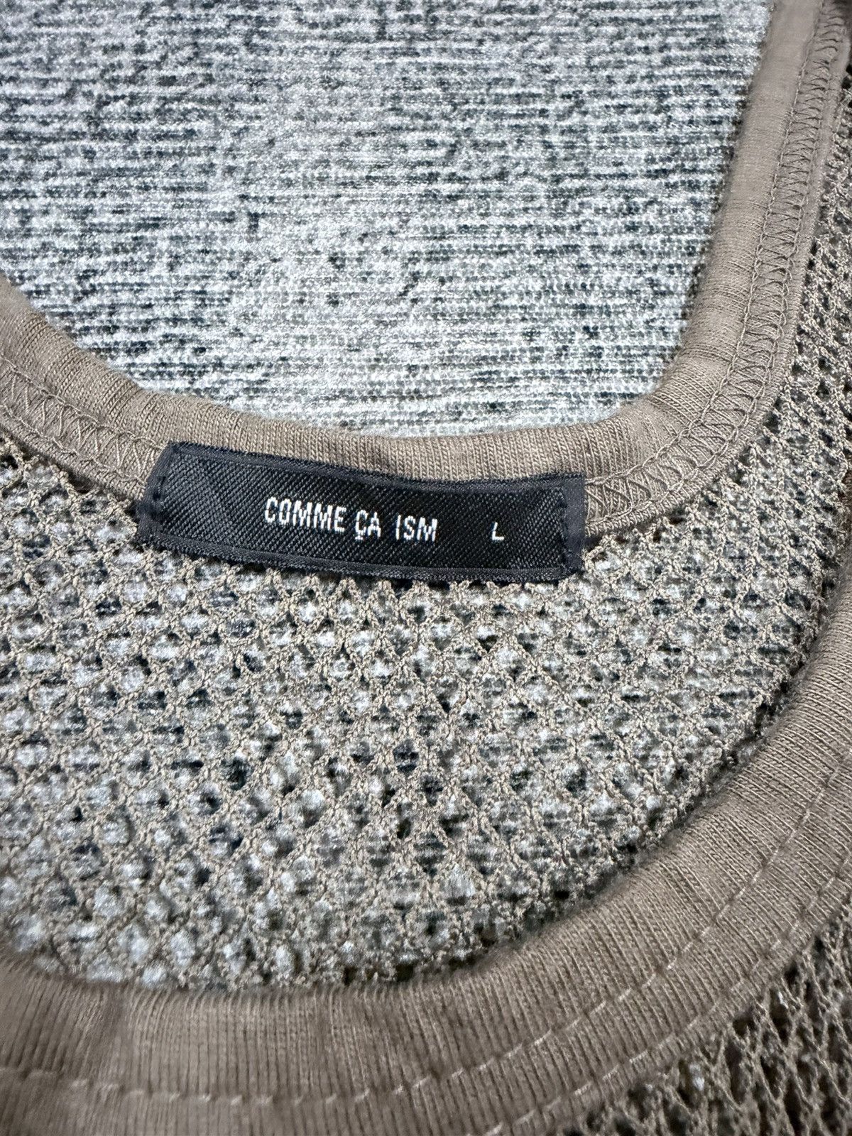 Le Grande Bleu (L.G.B.) Vtg🔥Comme Ca Ism Mesh Tank Top Shirt Size US L / EU 52-54 / 3 - 13 Thumbnail