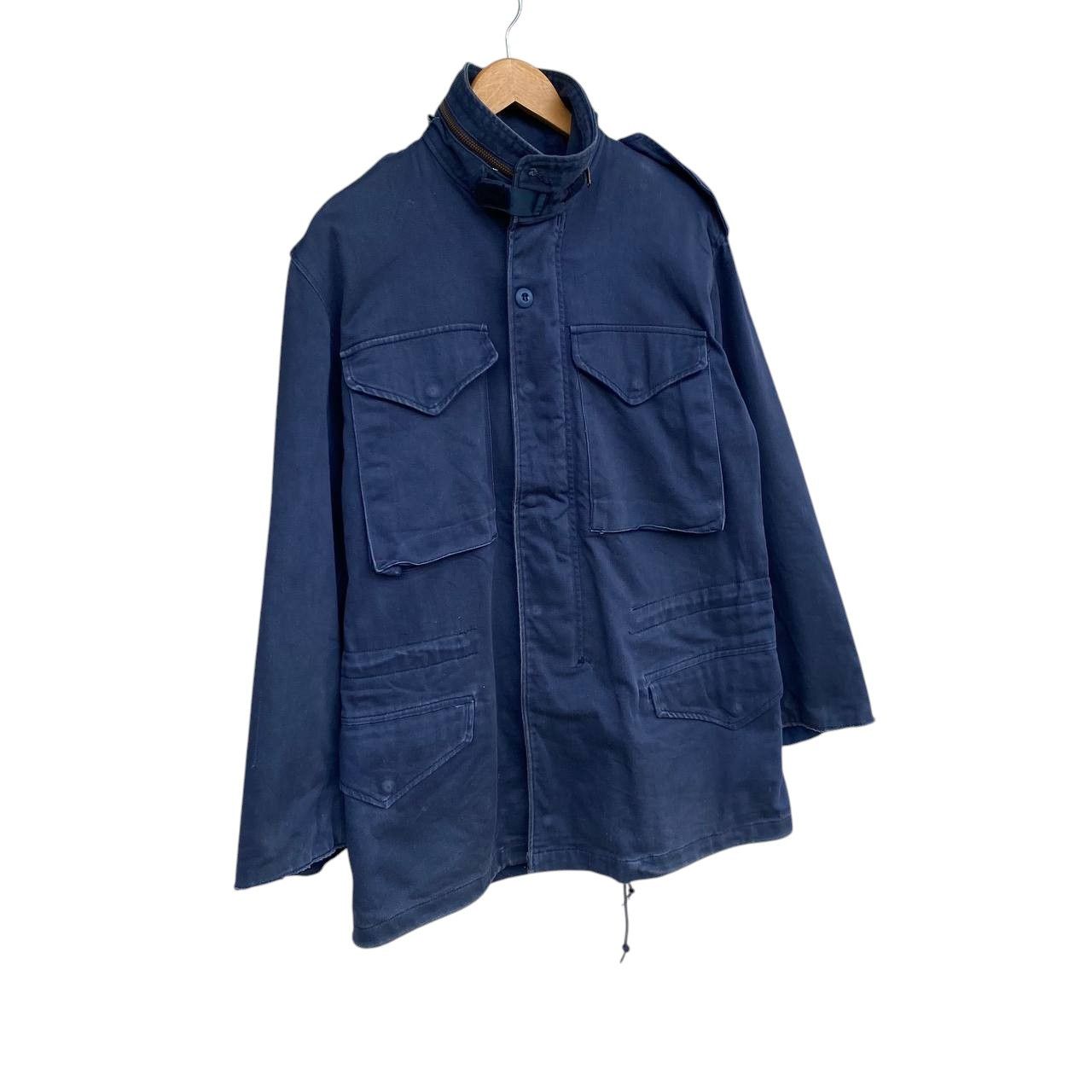Alpha Industries Vintage 80s Alpha Industries Navy M-65 Field Jacket Scovill Size US S / EU 44-46 / 1 - 3 Thumbnail
