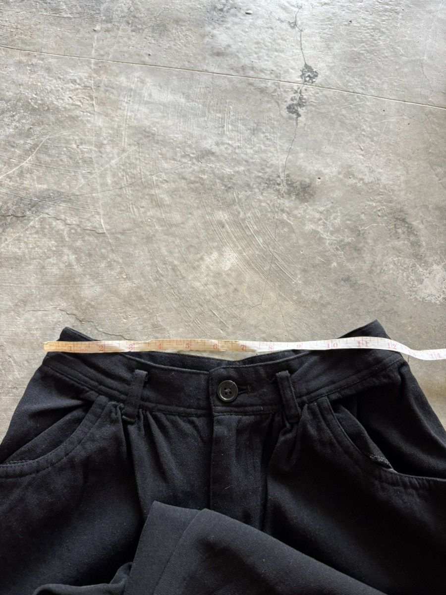 Y's × Yohji Yamamoto Y’s by Yohji Yamamoto black trouser classic style vintage Size 24" / US 00 / IT 34 - 12 Thumbnail