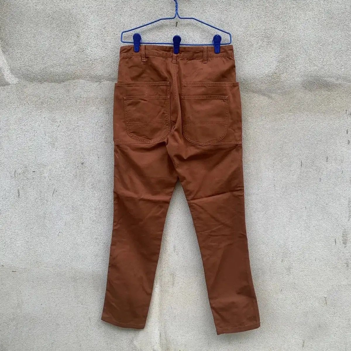 Japanese Brand FYE 🔥AWESOME POCKET BIG JAPANESE VINTAGE RUGGED BROWN PANTS Size US 30 / EU 46 - 8 Thumbnail