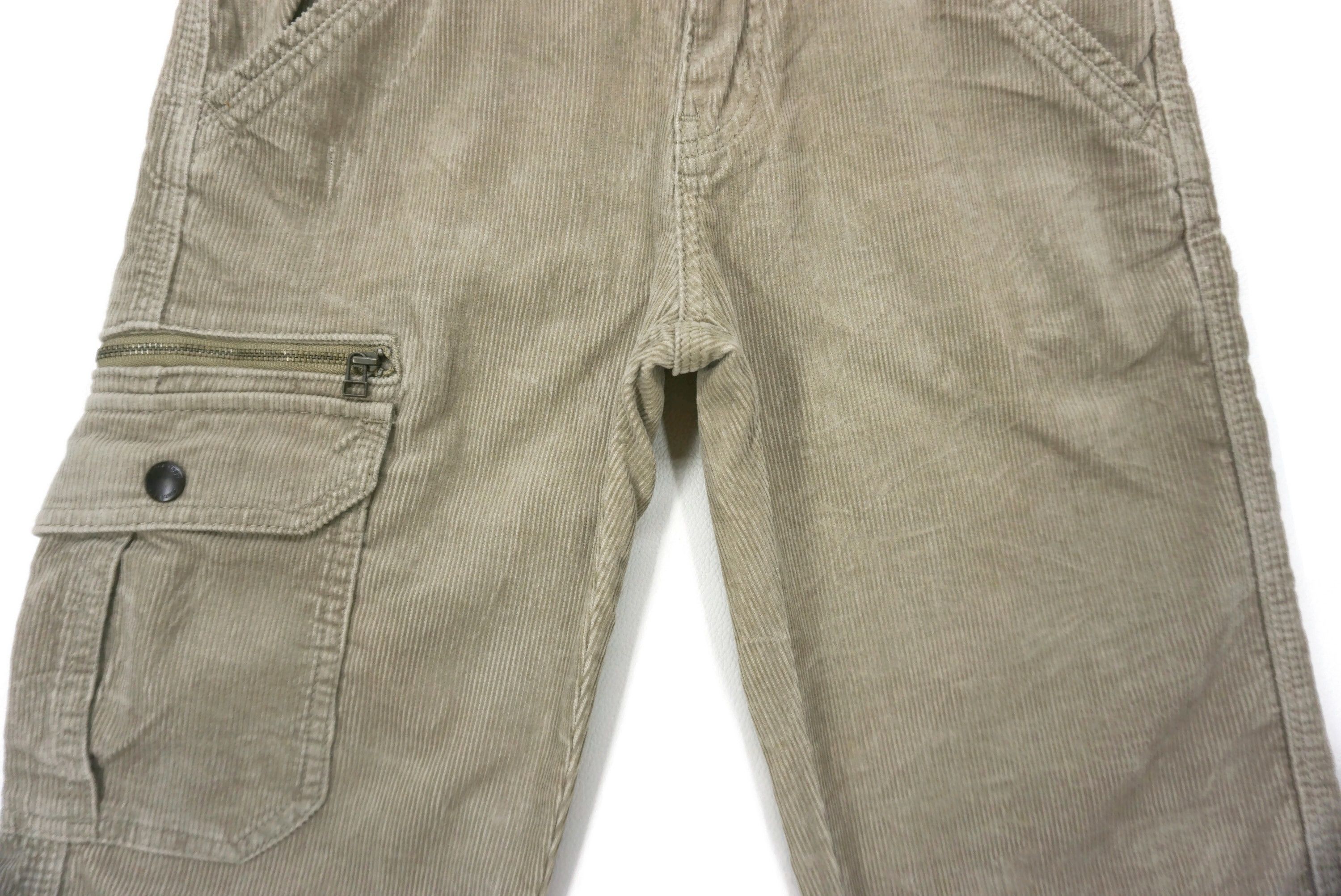 Japanese Brand Uniqlo Pants fit W28xL29 Surplus Fatigues Corduroy Cargo Size 24" / US 00 / IT 34 - 5 Thumbnail
