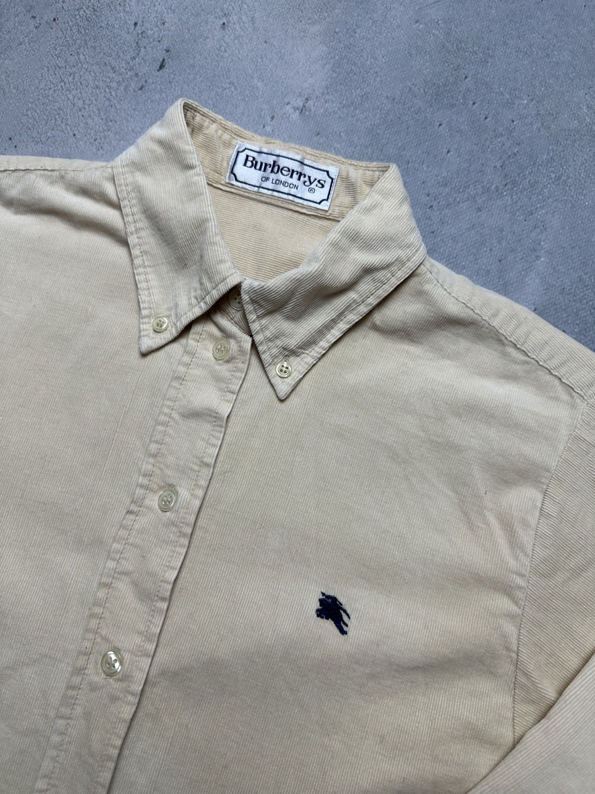 Burberry 80s Burberrys Vintage Button Up Shirts Rare y2k Classic Lux Size S / US 4 / IT 40 - 1 Thumbnail