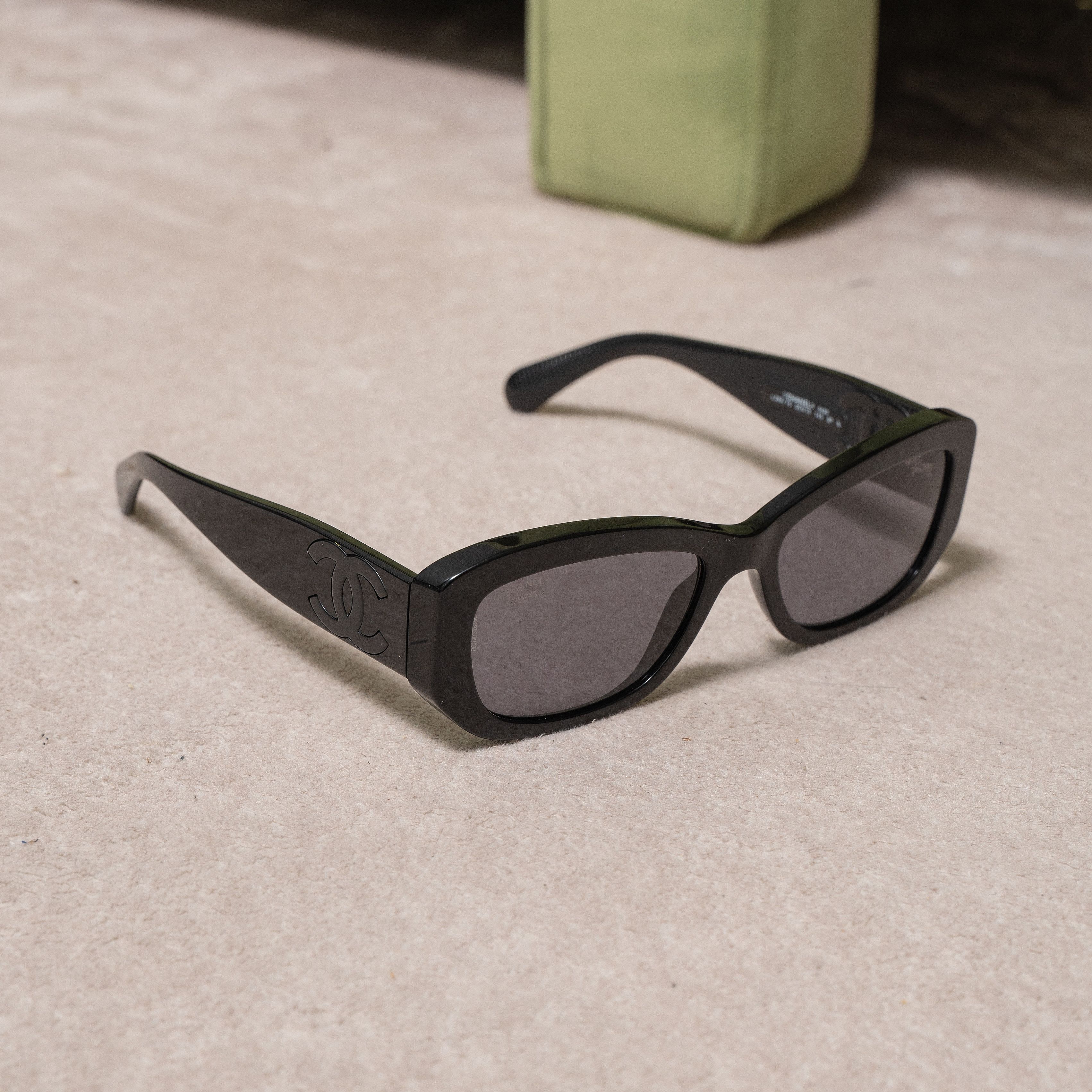 Chanel CHANEL 0CH5493 C888T8 Sunglasses BLACK Size ONE SIZE - 1 Thumbnail
