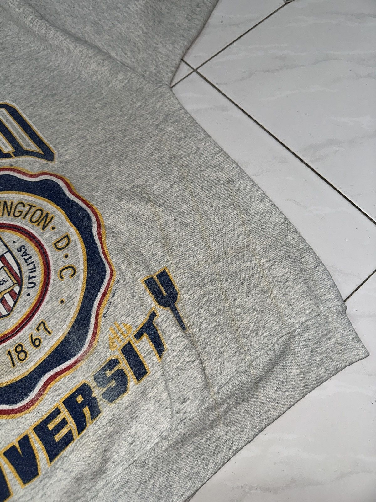 Fruit Of The Loom Vintage Fruit Of The Loom Howard University Sweatshirt Size US XL / EU 56 / 4 - 3 Thumbnail
