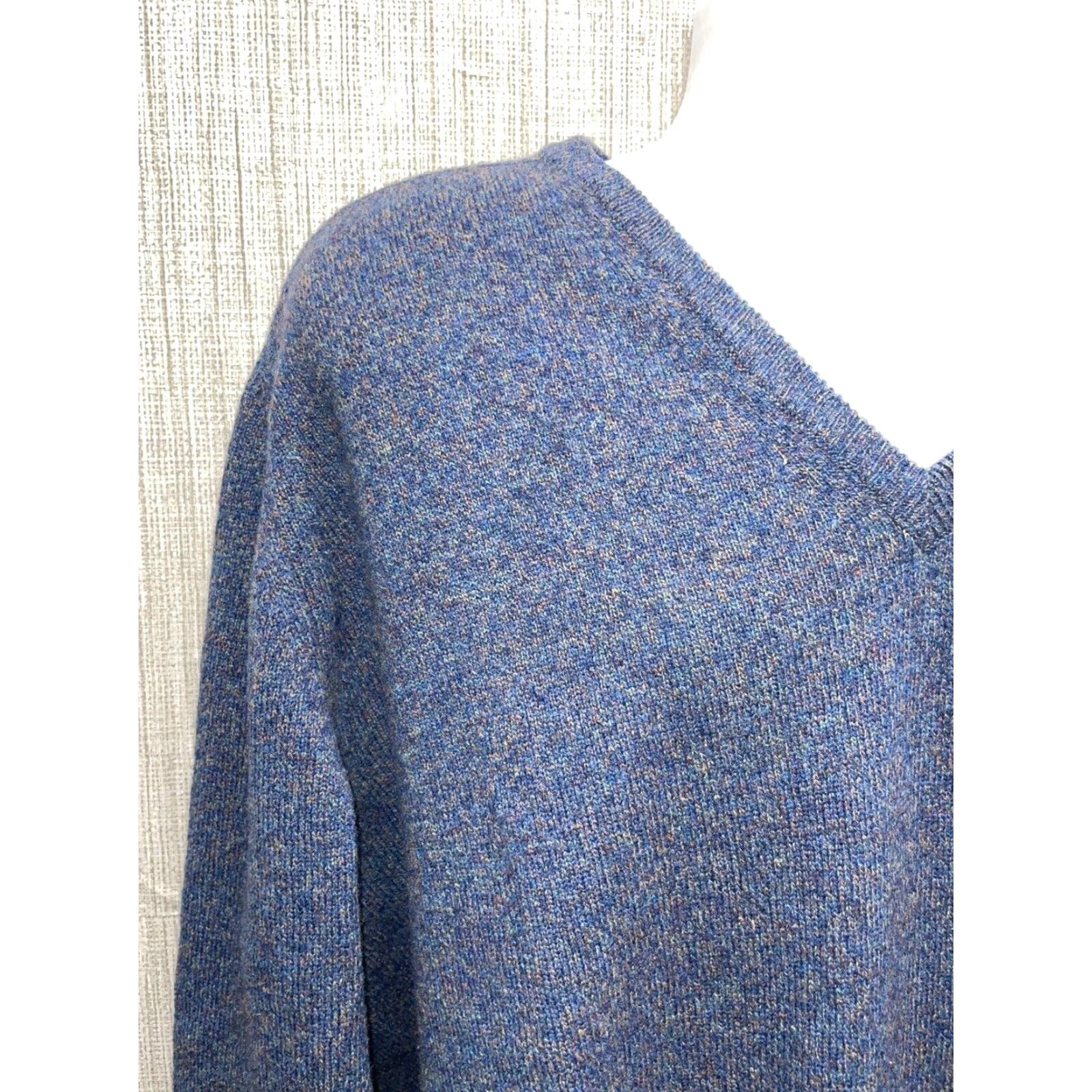 Vintage Lord Jeff Australian LambsWool V-Neck Vest Sweater Dark Blue Mens XL Size US XL / EU 56 / 4 - 5 Thumbnail