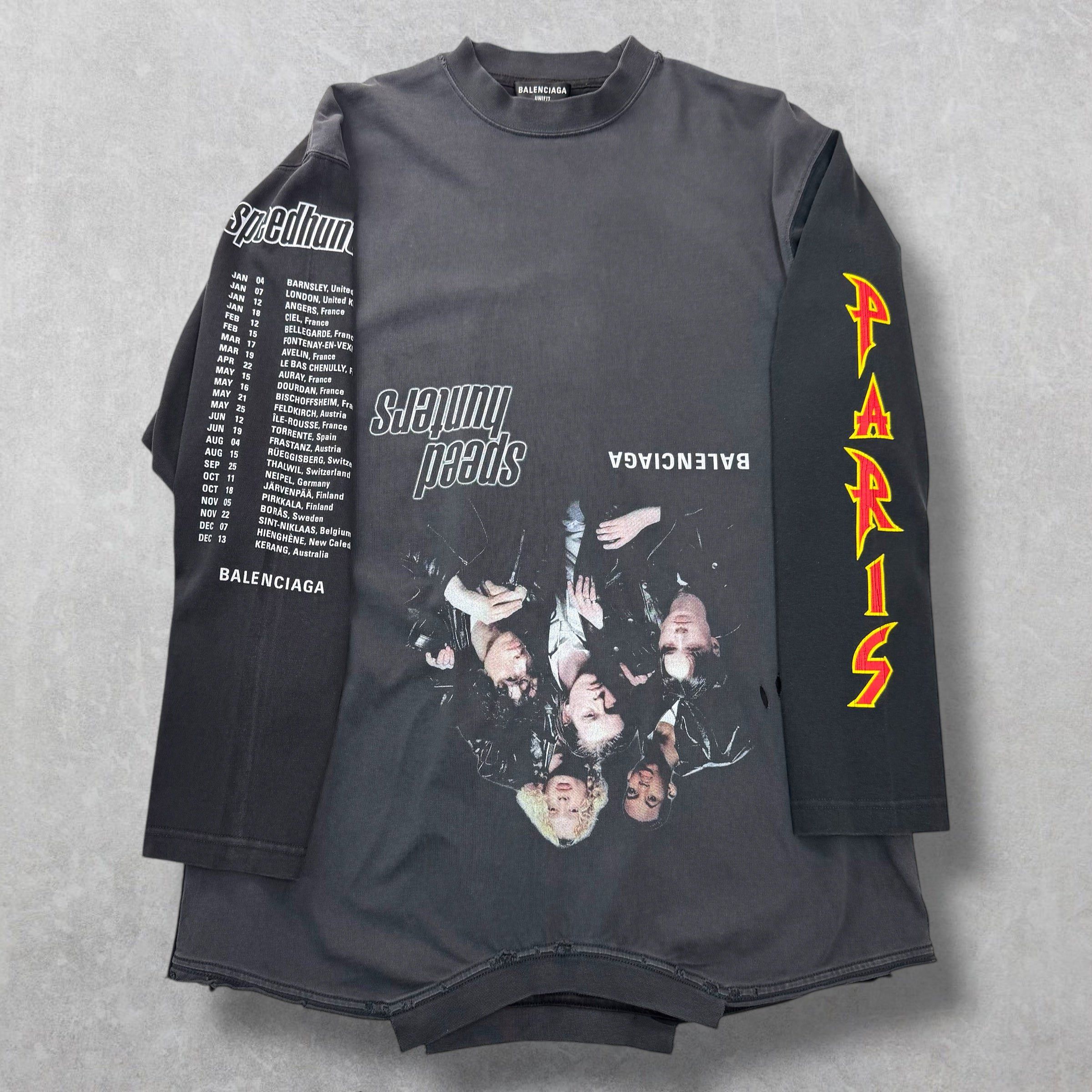 Balenciaga Balenciaga Upside Down SpeedHunters L/S Tee 1 (L) Size US L / EU 52-54 / 3 - 1 Thumbnail