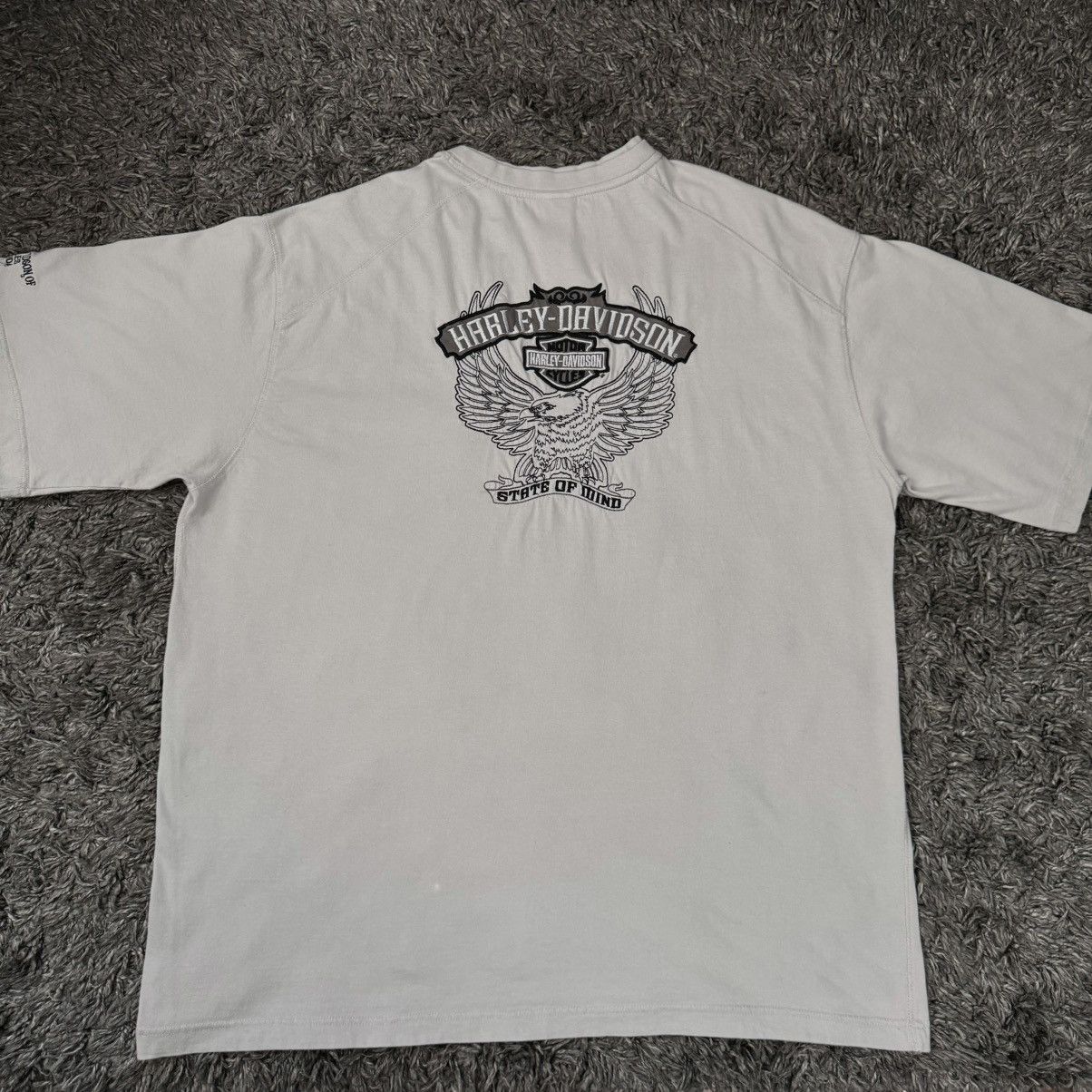 Harley Davidson Y2K Harley Davidson Tee Shirt Naples Florida Size US XL / EU 56 / 4 - 3 Thumbnail