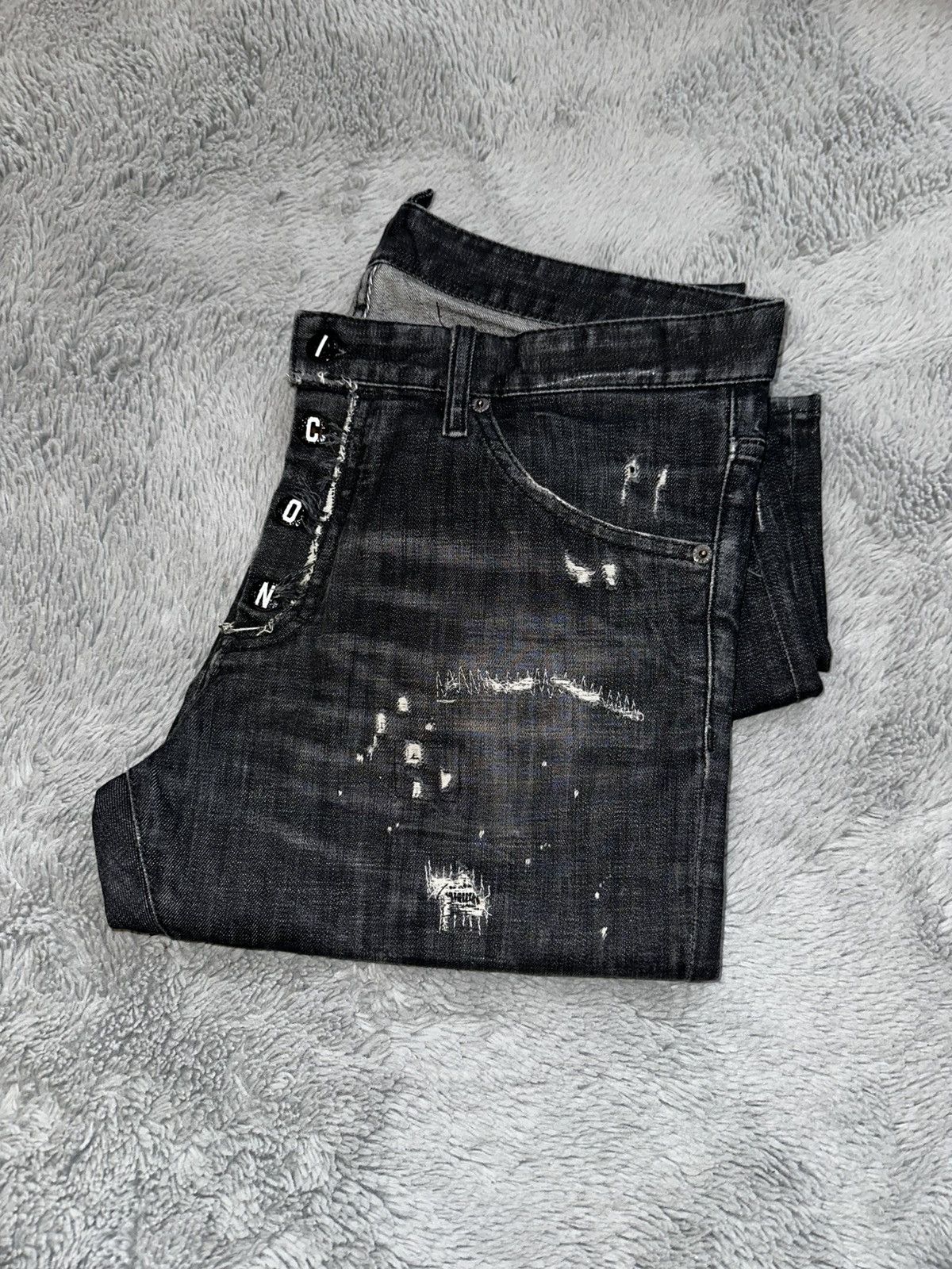 Dsquared2 DSQUARED2 Skinnyjeans Size US 34 / EU 50 - 3 Thumbnail