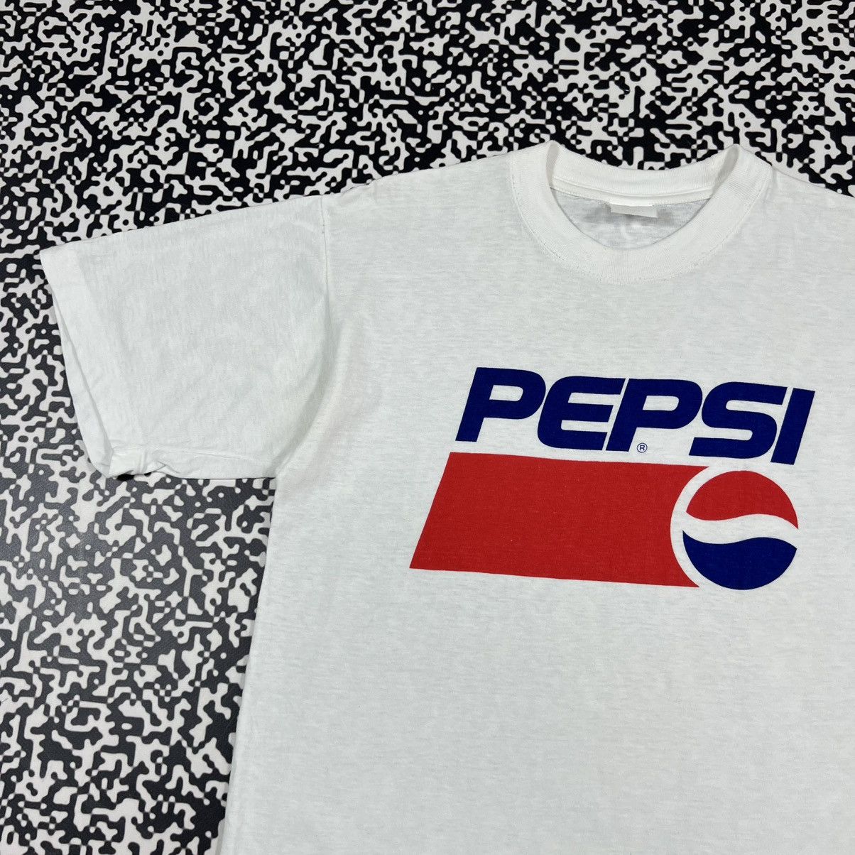 Pepsi Vintage 90s Pepsi Singe Stitch Big Logo Retro Style T-shirt Size US M / EU 48-50 / 2 - 4 Thumbnail
