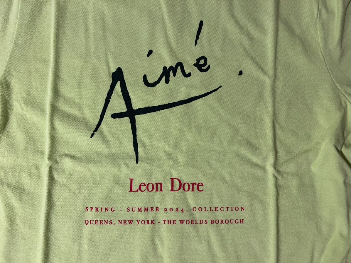 Aime Leon Dore Aime Leon Dore ALD Signature Gallery Tee Green Size Medium Size US M / EU 48-50 / 2 - 2 Thumbnail