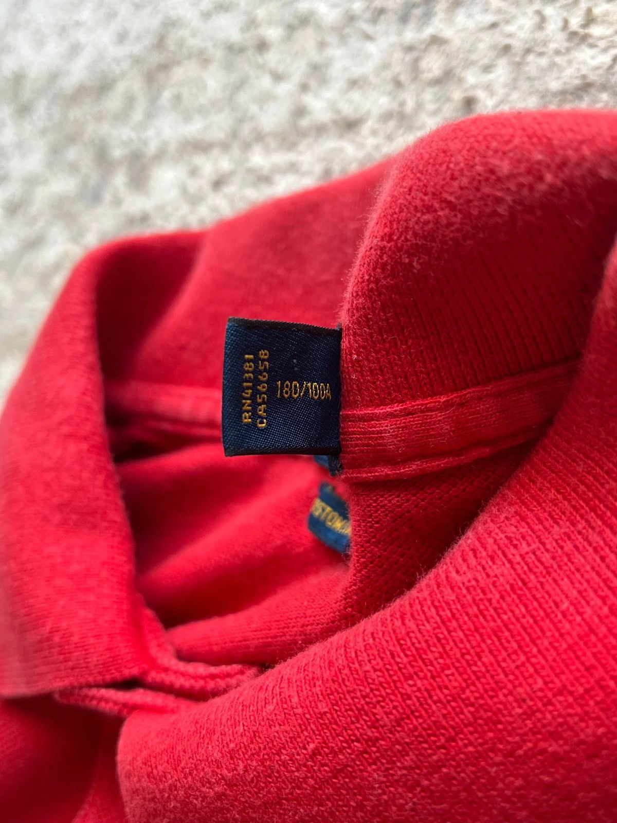 Polo Ralph Lauren Polo Ralph Lauren Small Pony Red Shirt Sz L Custom Slim Fit Size US L / EU 52-54 / 3 - 4 Thumbnail