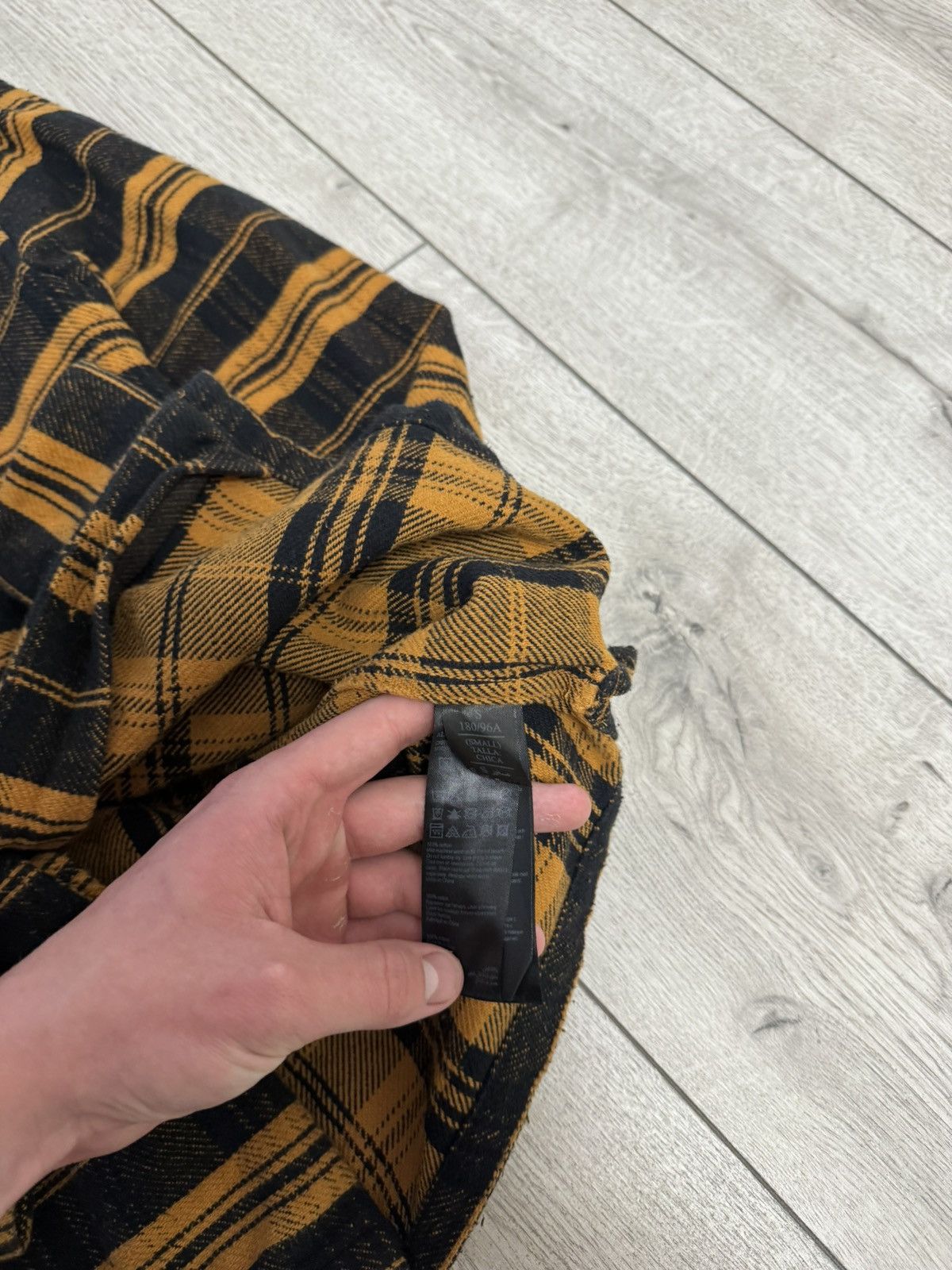 Allsaints Vintage Allsaints Flannel Shirt Travis Scott Style Size US S / EU 44-46 / 1 - 5 Thumbnail