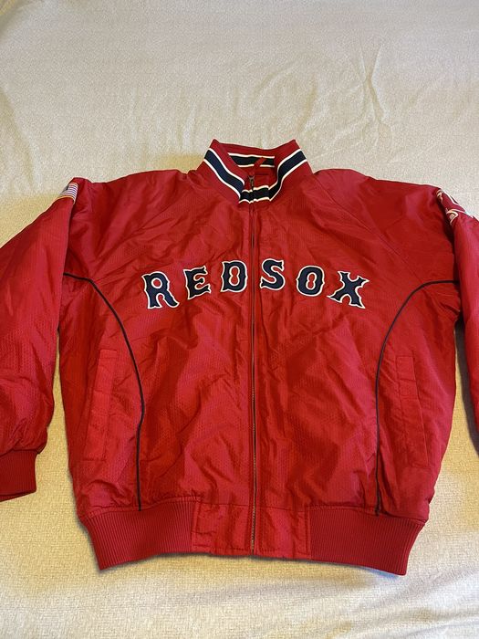 Majestic red sox hot sale jacket