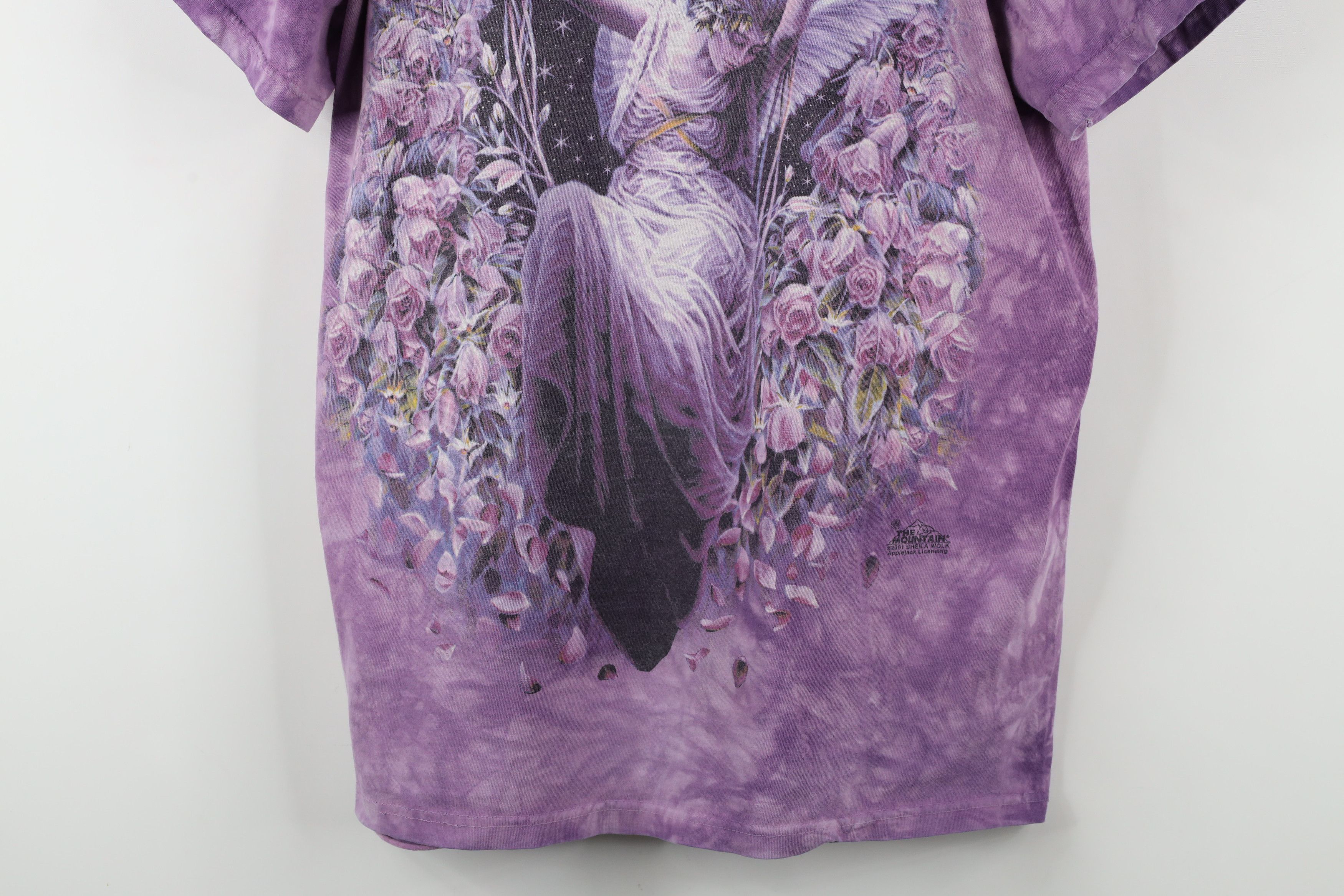 Vintage Vintage Y2K Streetwear Fairy Acid Wash T-Shirt Purple Size US M / EU 48-50 / 2 - 3 Thumbnail