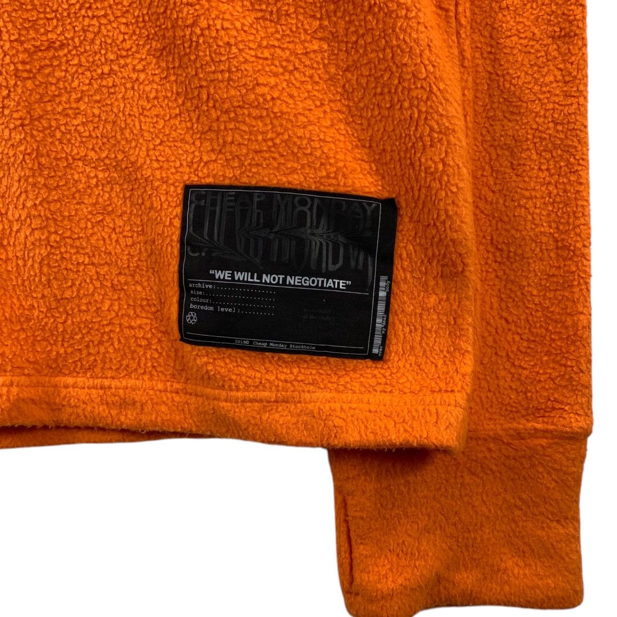 Cheap Monday CHEAP MONDAY Casual Streetwear Fleece Hoodie Long Sleeve Size US S / EU 44-46 / 1 - 4 Thumbnail