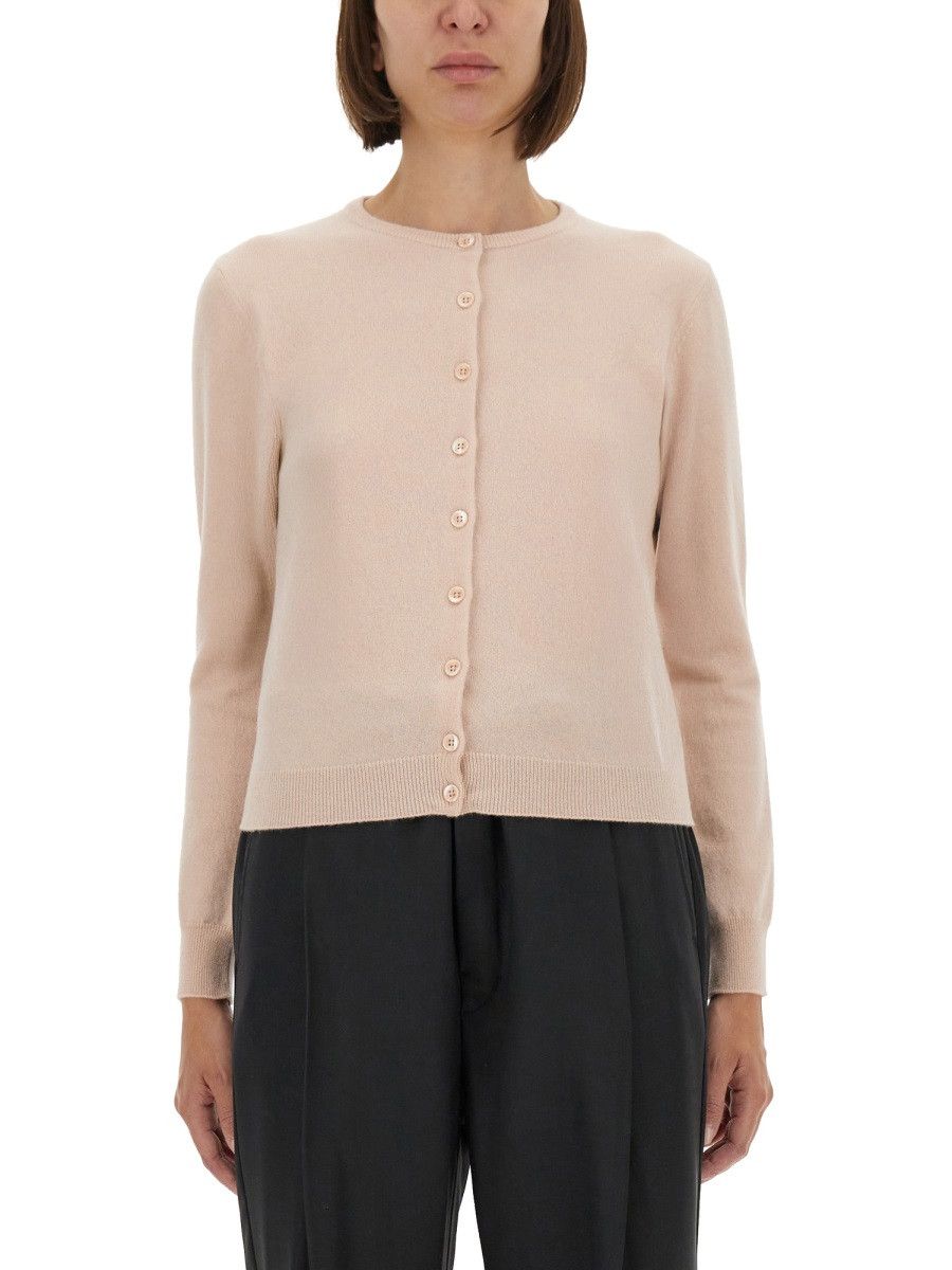 Maison Margiela MAISON MARGIELA KNITTED CARDIGAN - PINK Size M / US 6-8 / IT 42-44 - 1 Thumbnail