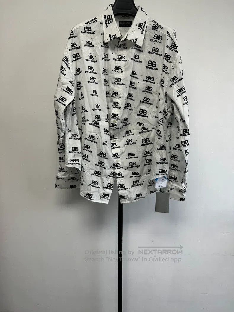 Other Balenciaga Printed Long Sleeve with Single Button Size XXS / US 00 / IT 34 - 1 Thumbnail