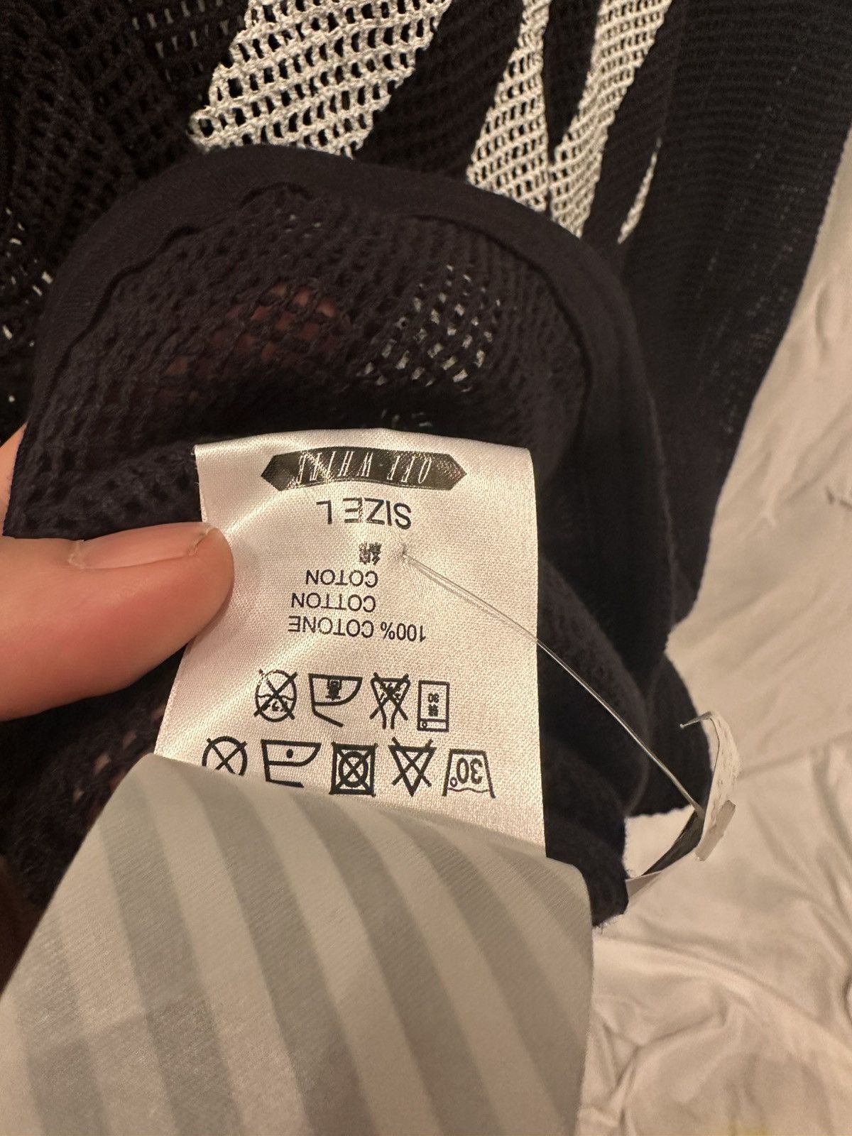 Off-White OFF-White Tank Top Size US L / EU 52-54 / 3 - 7 Thumbnail
