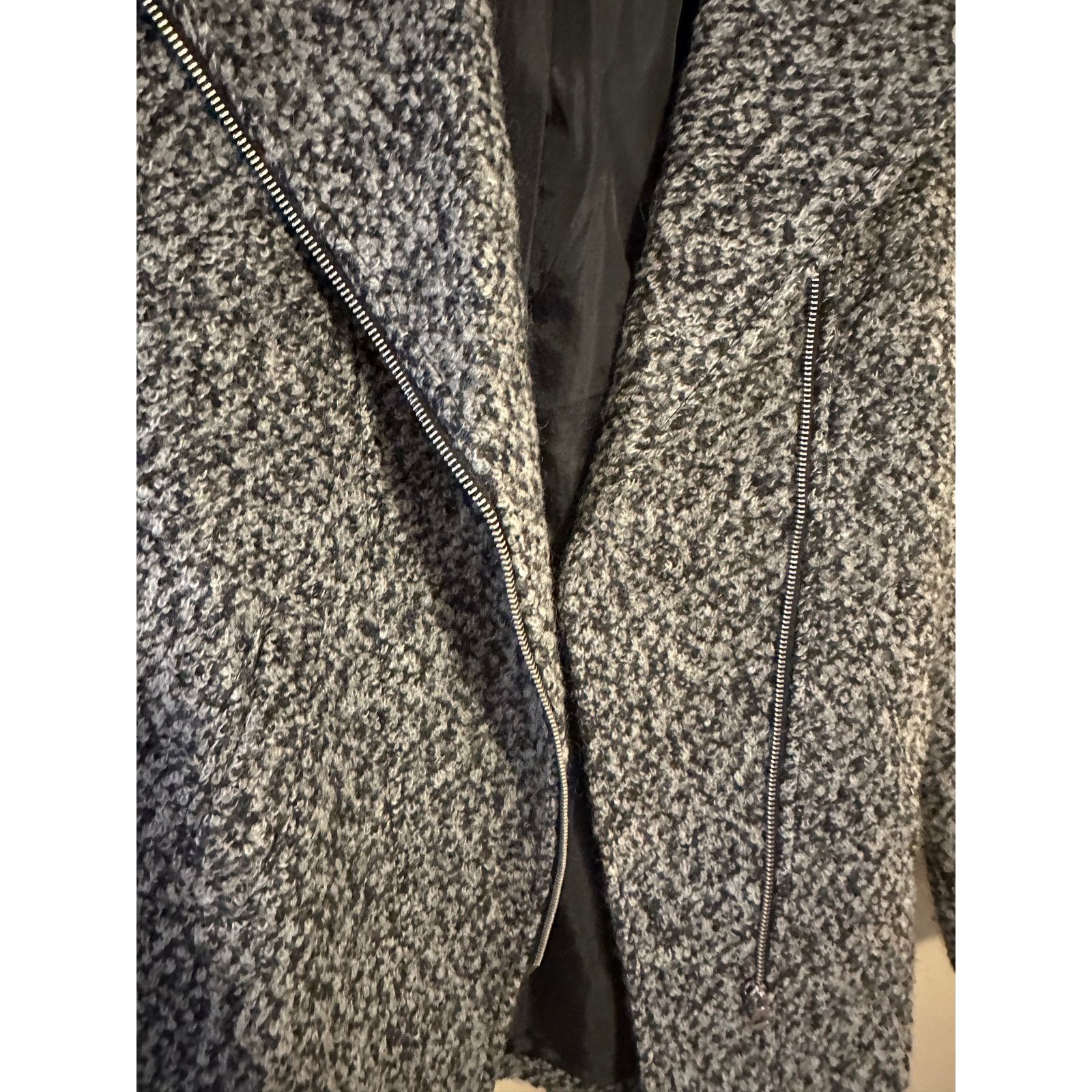 H&M Divided H&M Women's Avant Garde Assementryl Wool Blend Coat Size XS / US 0-2 / IT 36-38 - 3 Thumbnail