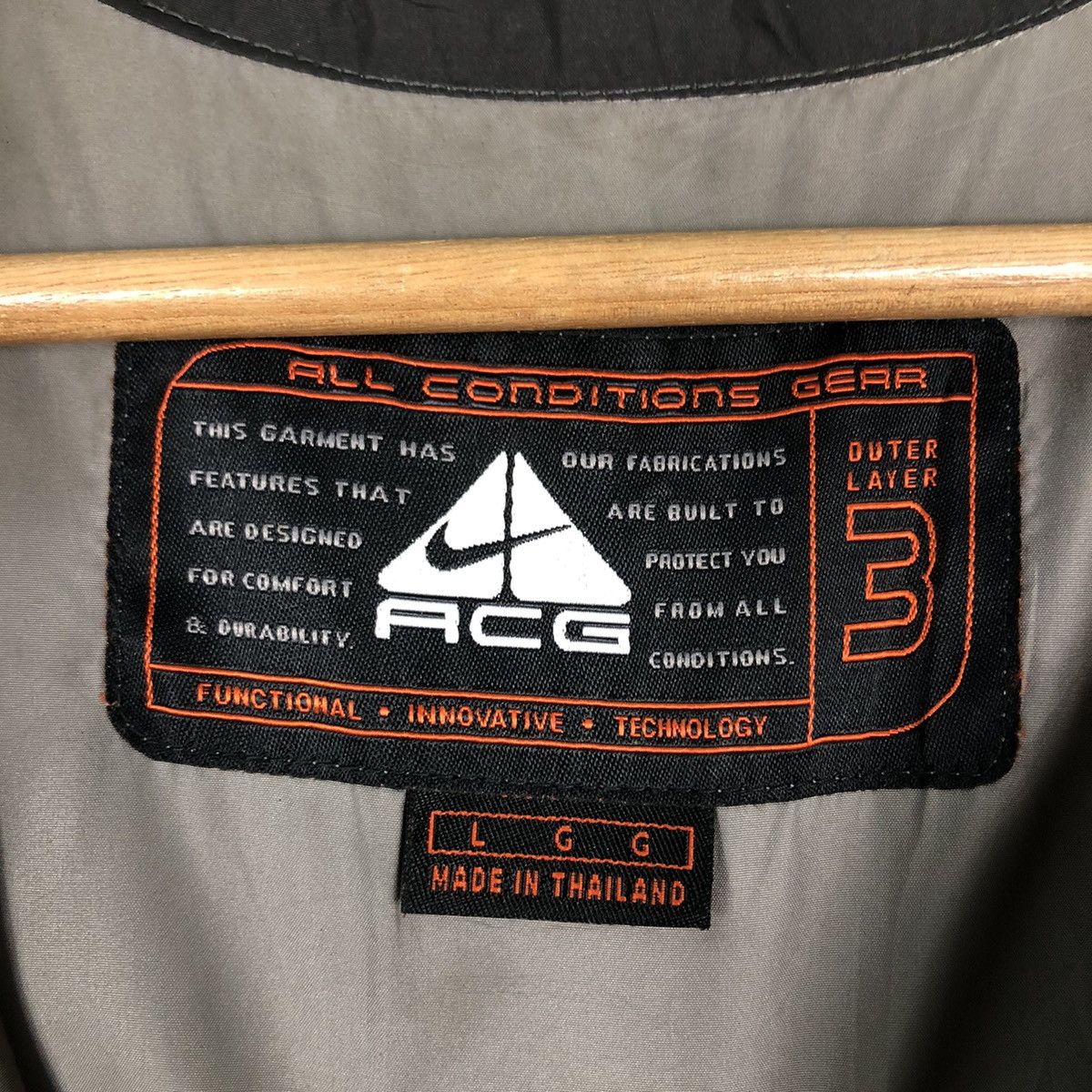 Nike ACG 🔥Vintage Anorak Jacket Nike Acg Pull Over Half Zipper Size US L / EU 52-54 / 3 - 15 Thumbnail