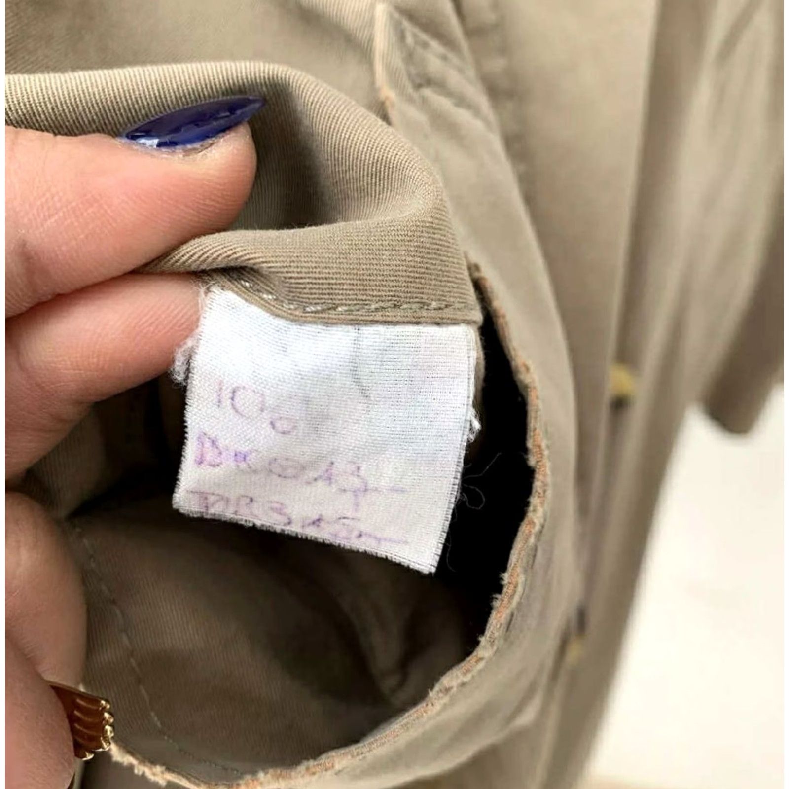 Valentino R.E.D. Valentino Trench Coat Double-Breasted Women L Beige Italy Cotton Coat Size L / US 10 / IT 46 - 4 Thumbnail