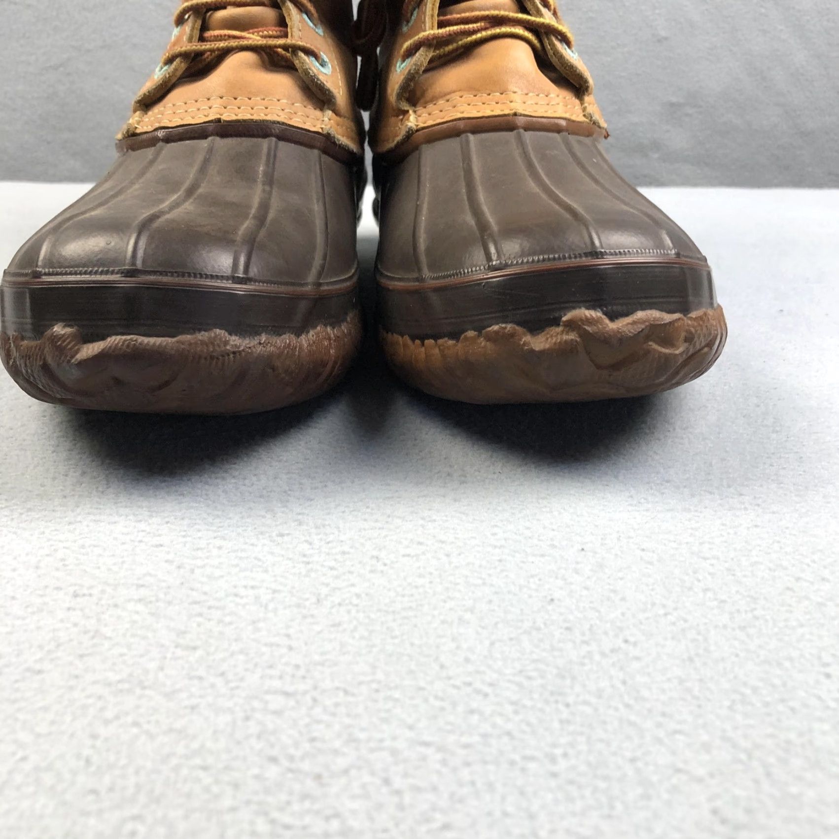 Vintage Vintage Cabelas Boots Mens Size 11 Brown Leather Rubber Duck Hunting Snow GTX Size US 11 / EU 44 - 4 Thumbnail