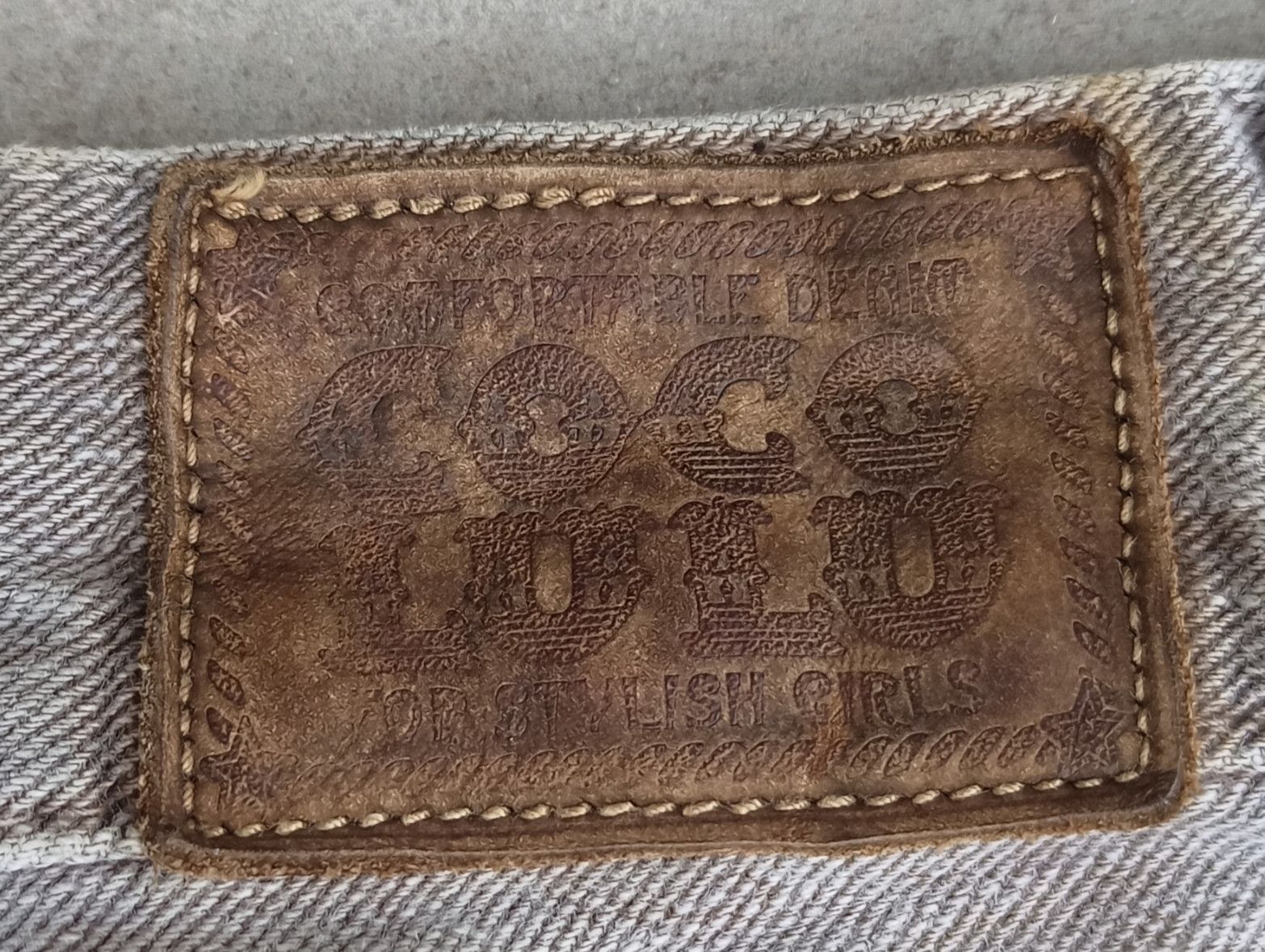 Japanese Brand CO&LU DaiCock Made In Japan Faded Jeans Size US 26 / EU 42 - 19 Thumbnail