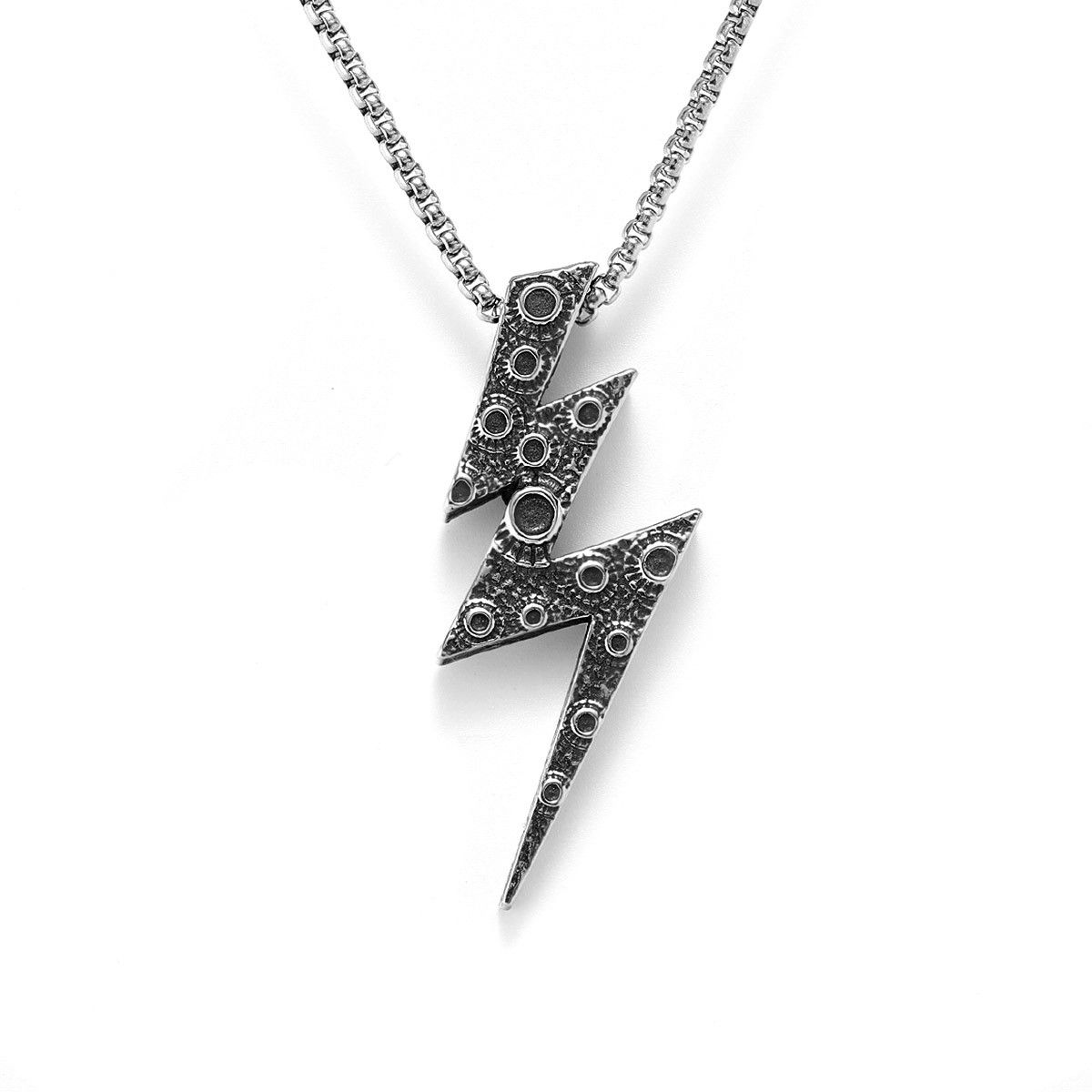 Jewelry Lightning Meteorite Thunder Necklace Size ONE SIZE - 3 Thumbnail