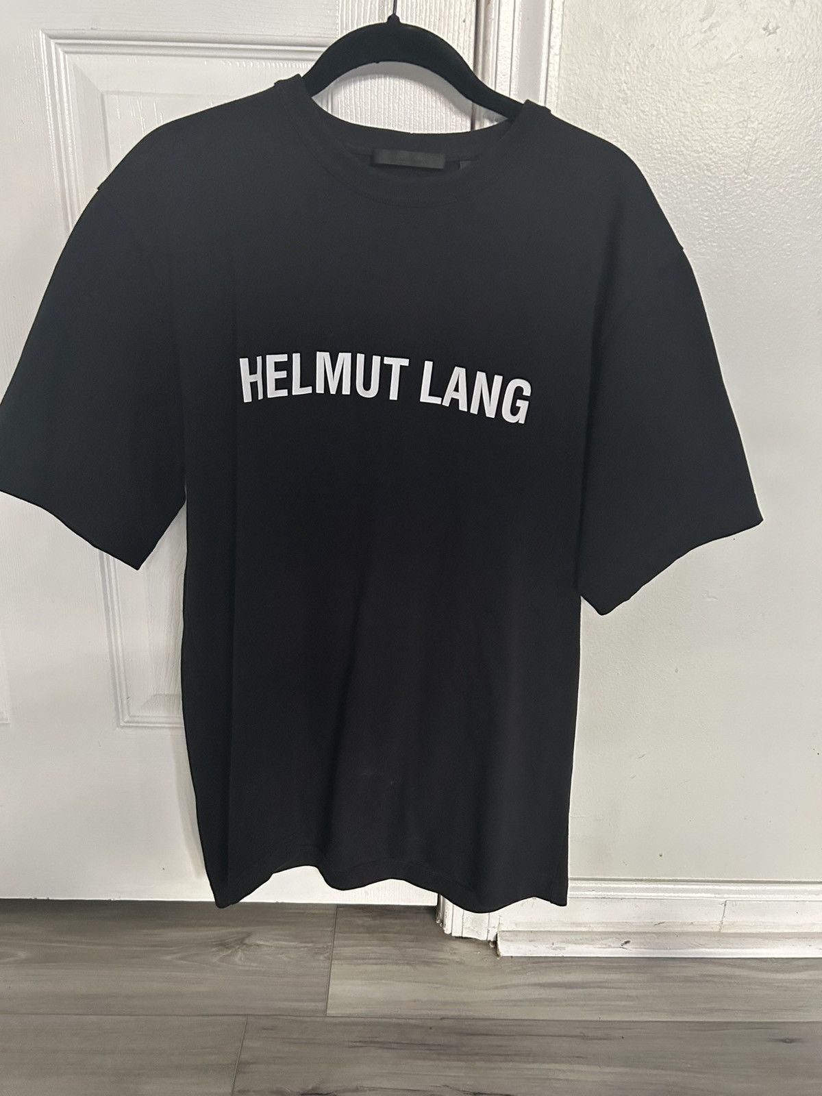 Helmut Lang Helmut Lang Logo T-Shirt Size US S / EU 44-46 / 1 - 1 Thumbnail
