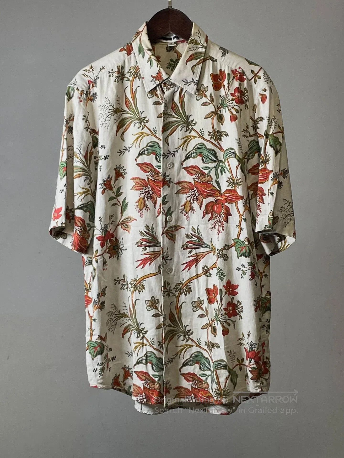 McQ Alexander McQueen Alexander McQueen Floral Print Shirt. Size US L / EU 52-54 / 3 - 1 Thumbnail